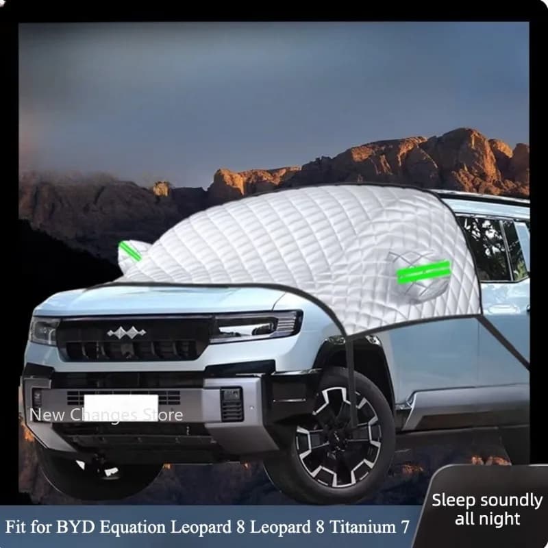 For BYD Equation Leopard 8 Leopard 5 Titanium 7 Car Windshield Snow Protector Automobile Magnetic Cover