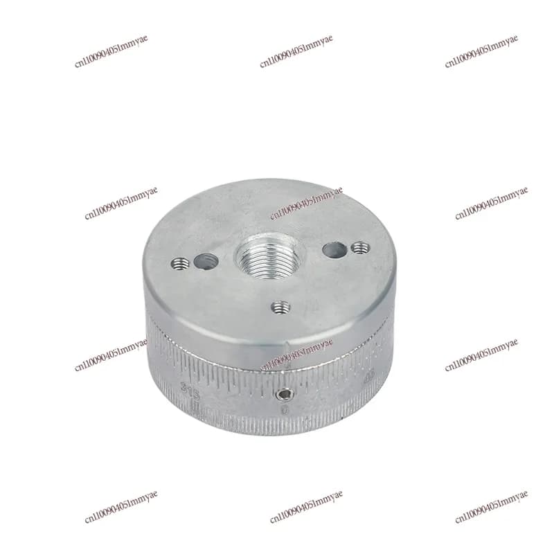 Indexing Rotary Disc Positioner Three-jaw Chuck Zinc Alloy Dial 360 Degree Multi-function Adjuster Positioning Disc A