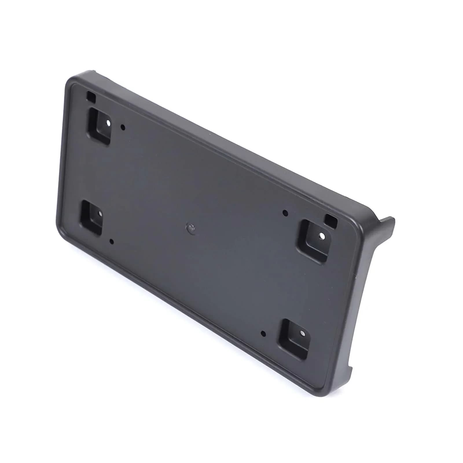 For Fiat 500 2016-2025+ ABS Black Car styling car front license plate bracket car exterior decoration modification accessories