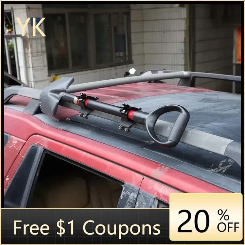 Carbon Steel Black Car Roof Rack Engineering Shovel Bracket Car Accessories For Land Rover Freelander 2 2007-2015