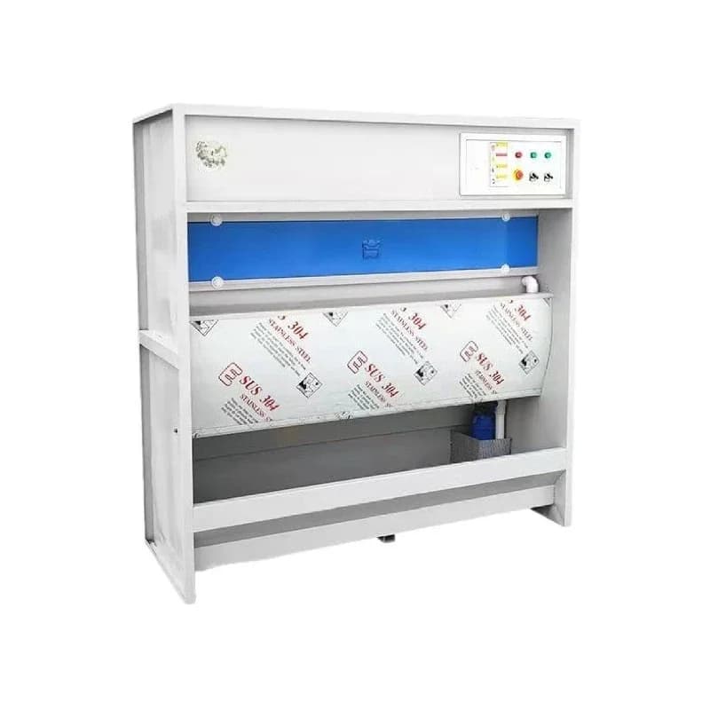 Water curtain cabinet water circulation paint mist purification dust removal equipment grinding equipment