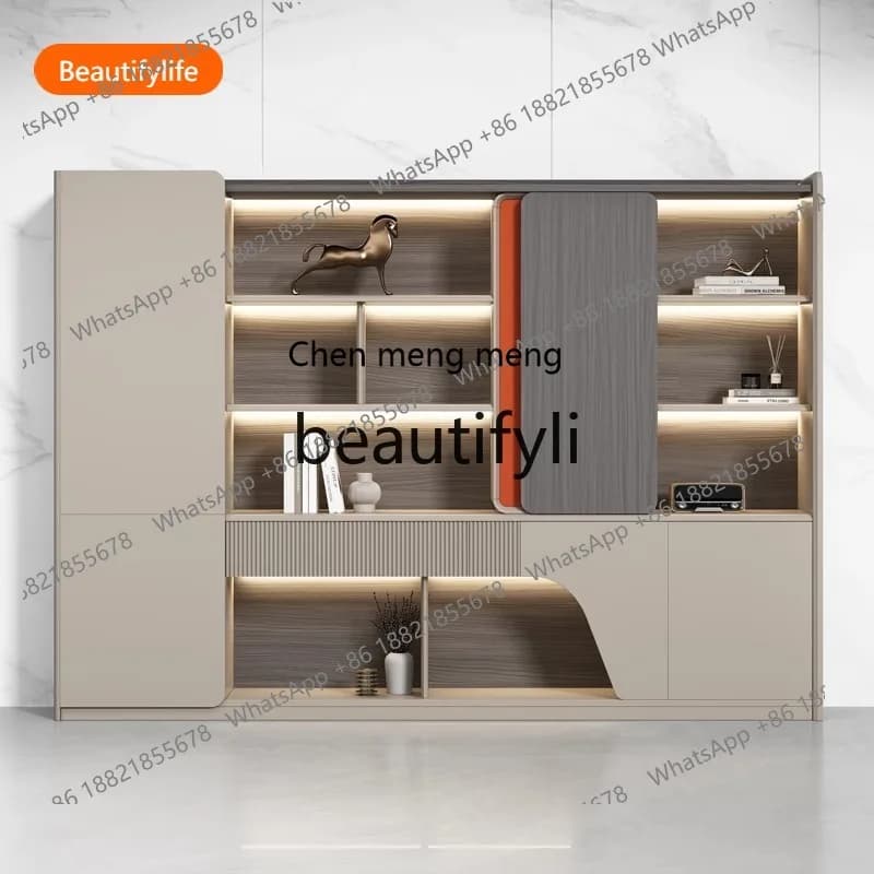 2003 Floor-to-ceiling file cabinet Office storage bookcase Simple modern office storage cabinet