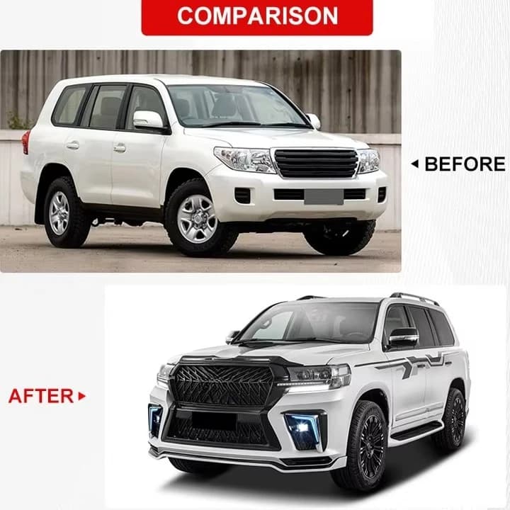 Wholesale Lc200 Body Kit for FJ200 LC200 UPGRADE MODEL Bumper Kit 2008-2015 Upgrade to 2016 Other Exterior Accessories