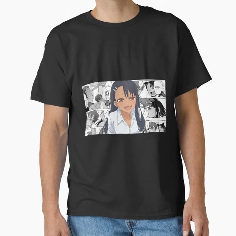 1030 Dont Toy With Me Nagatoro Hayase Gift for Anime lover 100% cotton Y2K clothes O -Neck Short Sleeve Graphic T-Shirt S-6XL