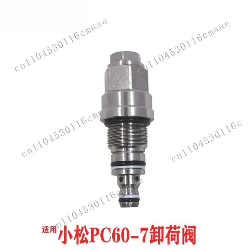 Excavator hydraulic parts for Komatsu PC60-7 unloading relief  control distribution valve safety valve screw 24mm