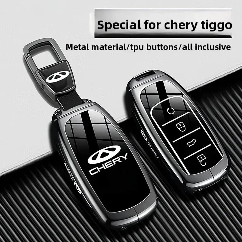 Car Key Case Cover for Chery Tiggo 8 Pro Tiggo 8plus New 5 Plus 7pro Omoda 5 Car Key Protector Shell Fob Accessories