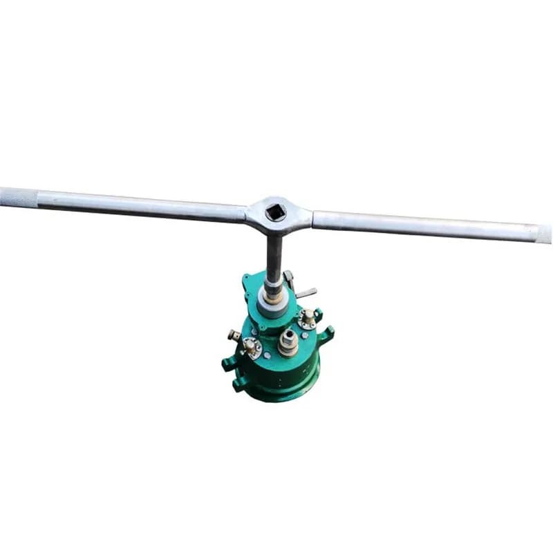 Manual Pipe Opening Machine Cast Iron Ball Mill Pipe Sealing Tapping Machine