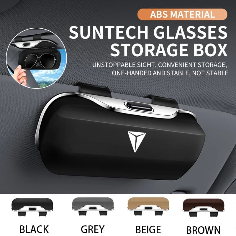For CHANGAN DEEPAL S07 S7 S05 L07 G318 Sl03 S7 E07 S05 Key Case Accessories Car Visor Sunglasses Car Glasses Case Holder Clip