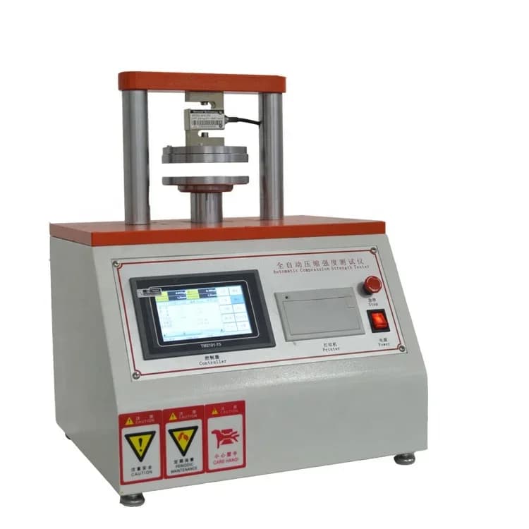 Automatic Compression Testing Machine, Paper Crush Tester, Ring Compression Edge Crush Tester for Paper Tube Cardboard