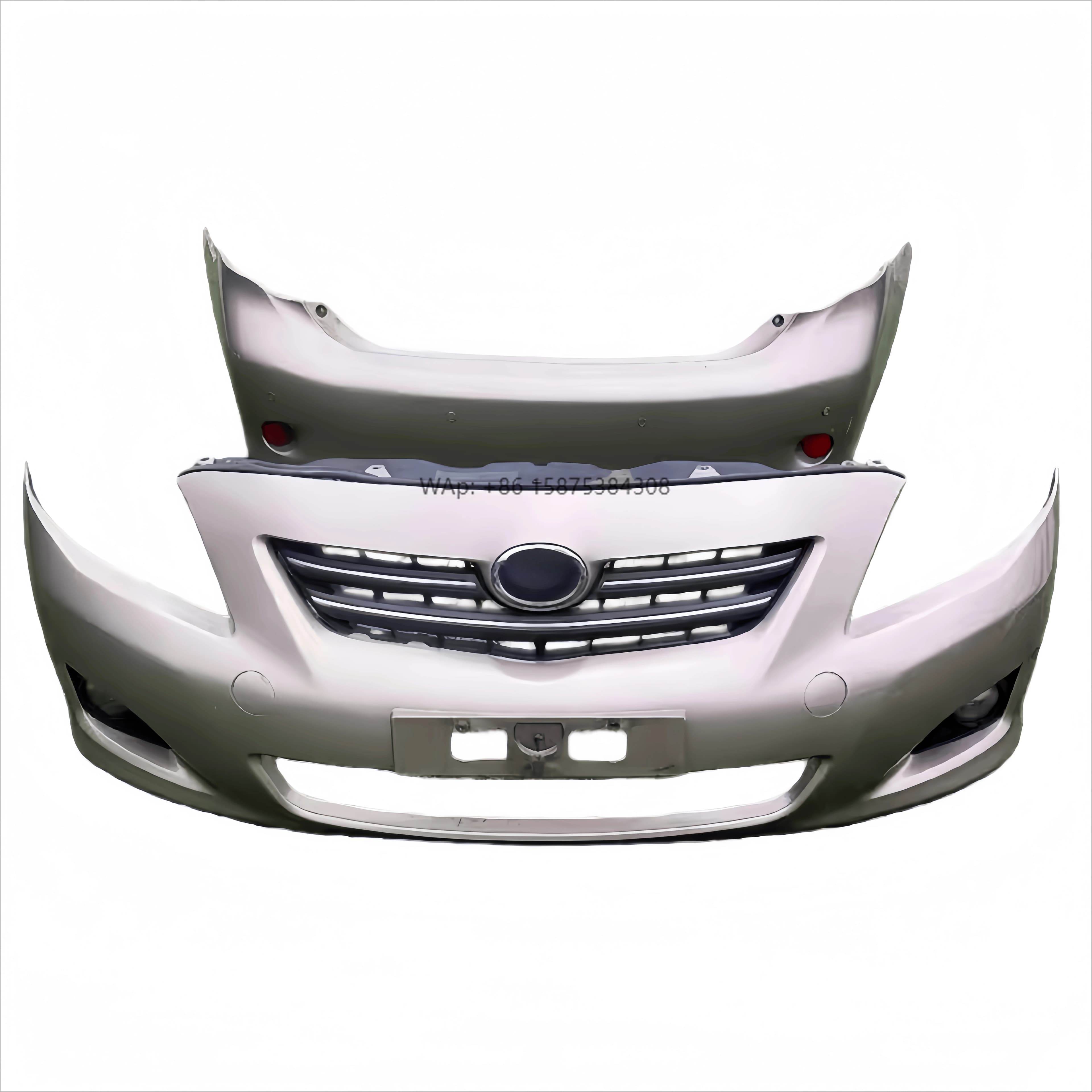 For Corolla Front and Rear Bumper Assembly, Headlight, Mud Flap, Luxury Version, High-quality, Original Equipment.