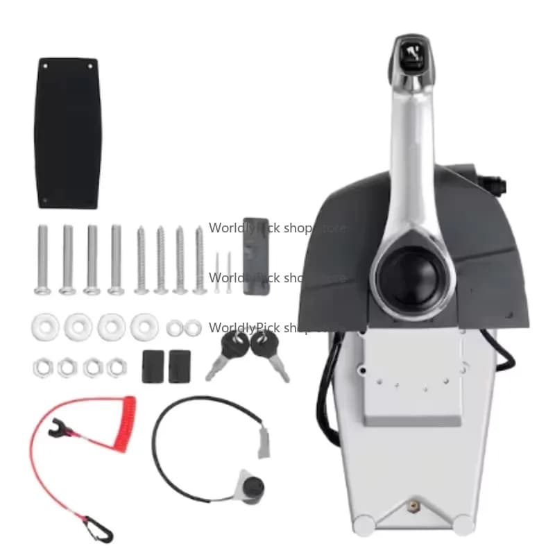 Aftermarket Marine Parts Single Top Mount Throttle Control Box 5006186 For Outboard Remote Control Box