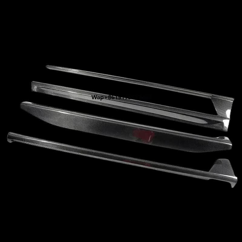 For 2019-2020  911 992 4S T-type Dry Carbon Fiber Side Skirt Bumper Sill Edge Body Kit