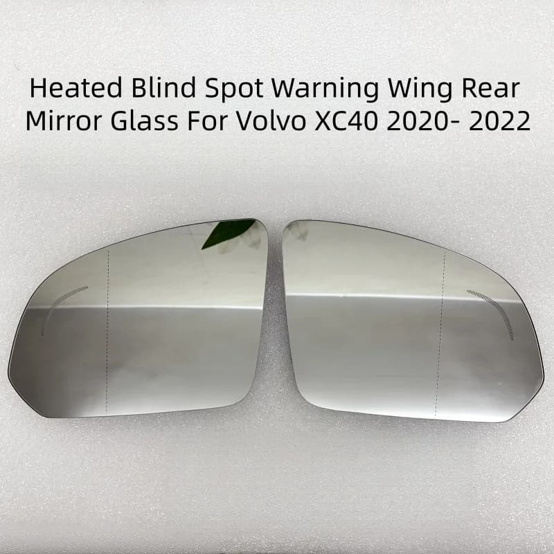 Heated Blind Spot Warning Wing Rear Mirror Glass For Volvo XC40 2020 2021 2022 Left & Right