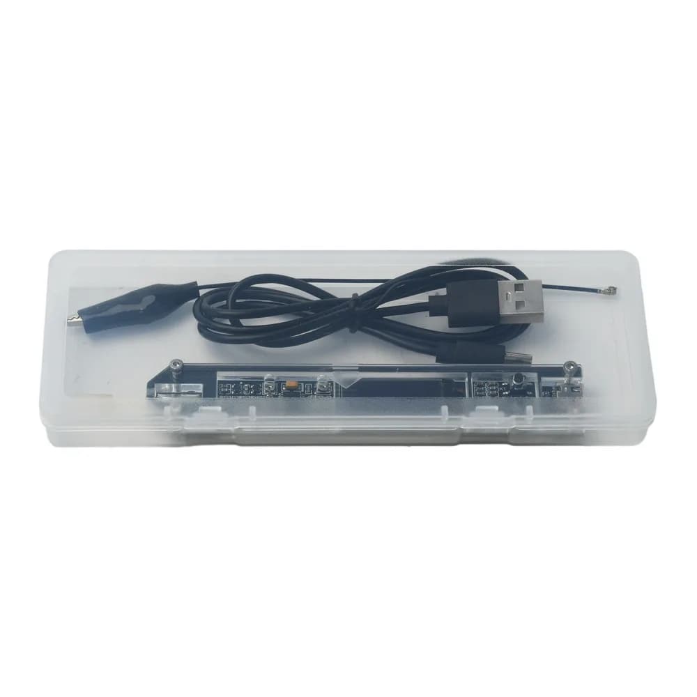 200Hz-100MHz Frequency Meter Pen 0.91 Inch OLED Display High-Precision Frequency Counter for RF Measurement Radio Transceiver