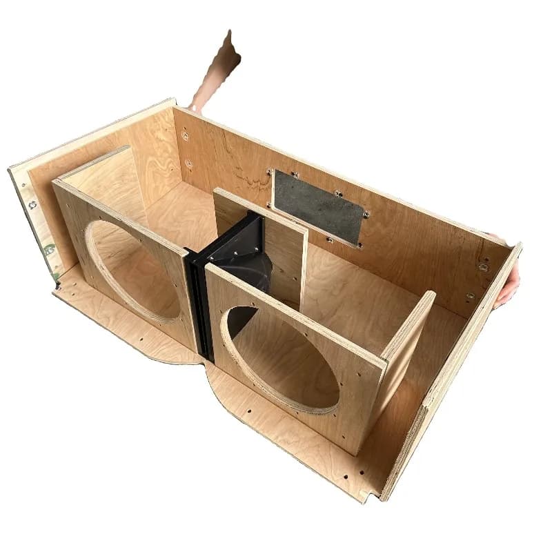 LA10 vs. 10 Full Range Line Array Active Speaker Driver Accessories Wooden Case Impedance Audio Home