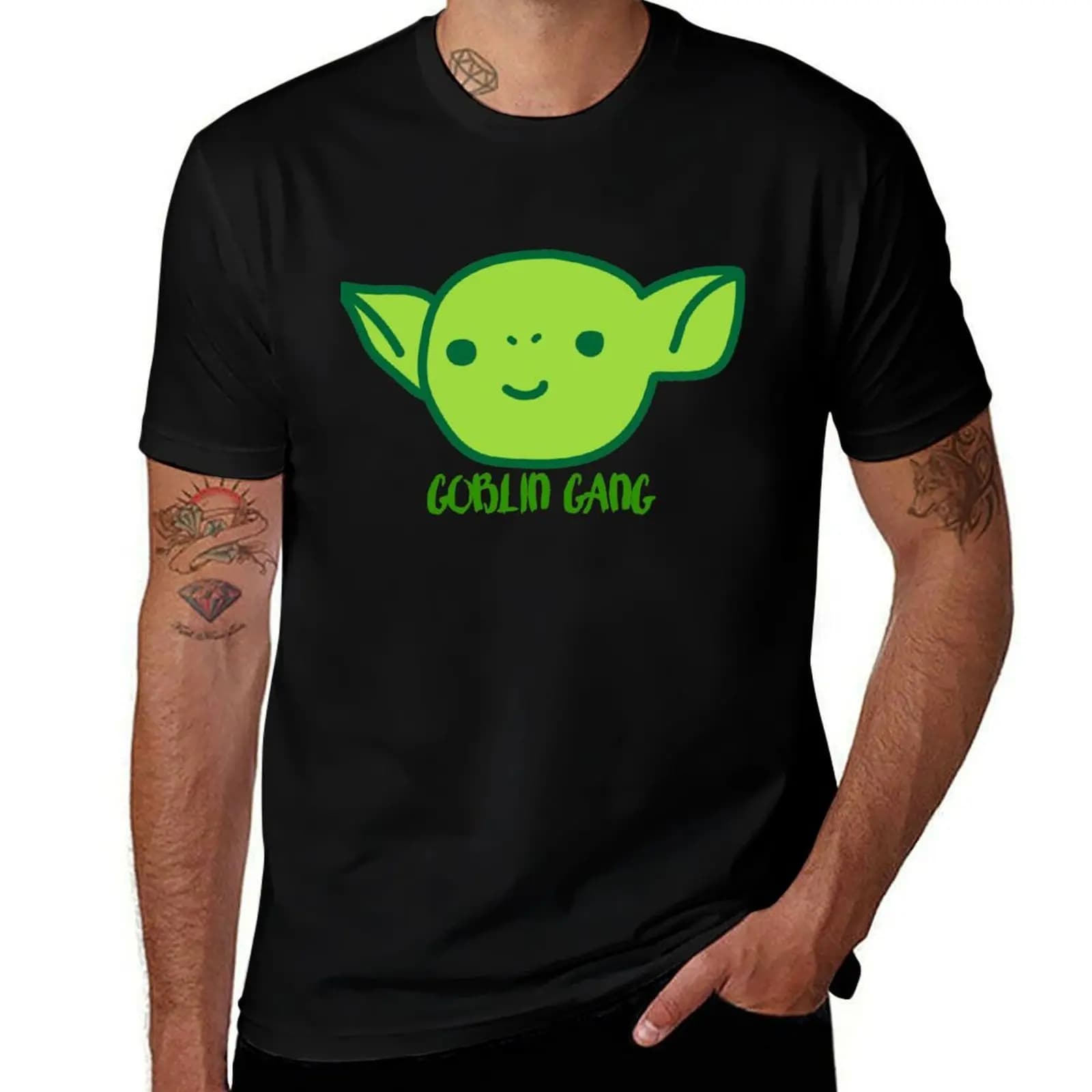 Goblin Gang T-Shirt t shirts for man pack white man t shirt cotton high quality T-Shirt