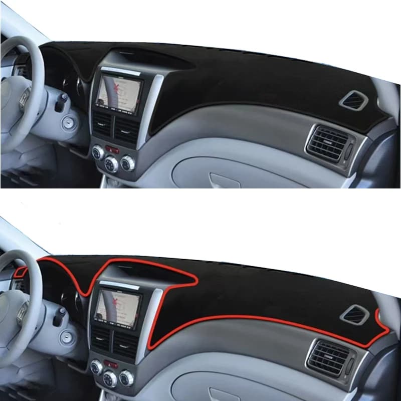 Car Dashboard Cover Pad Dash Mat For Subaru Forester 2009-2011 2012 2013 Dashmat Anti-UV Sun Shade Protective Carpet Accessories