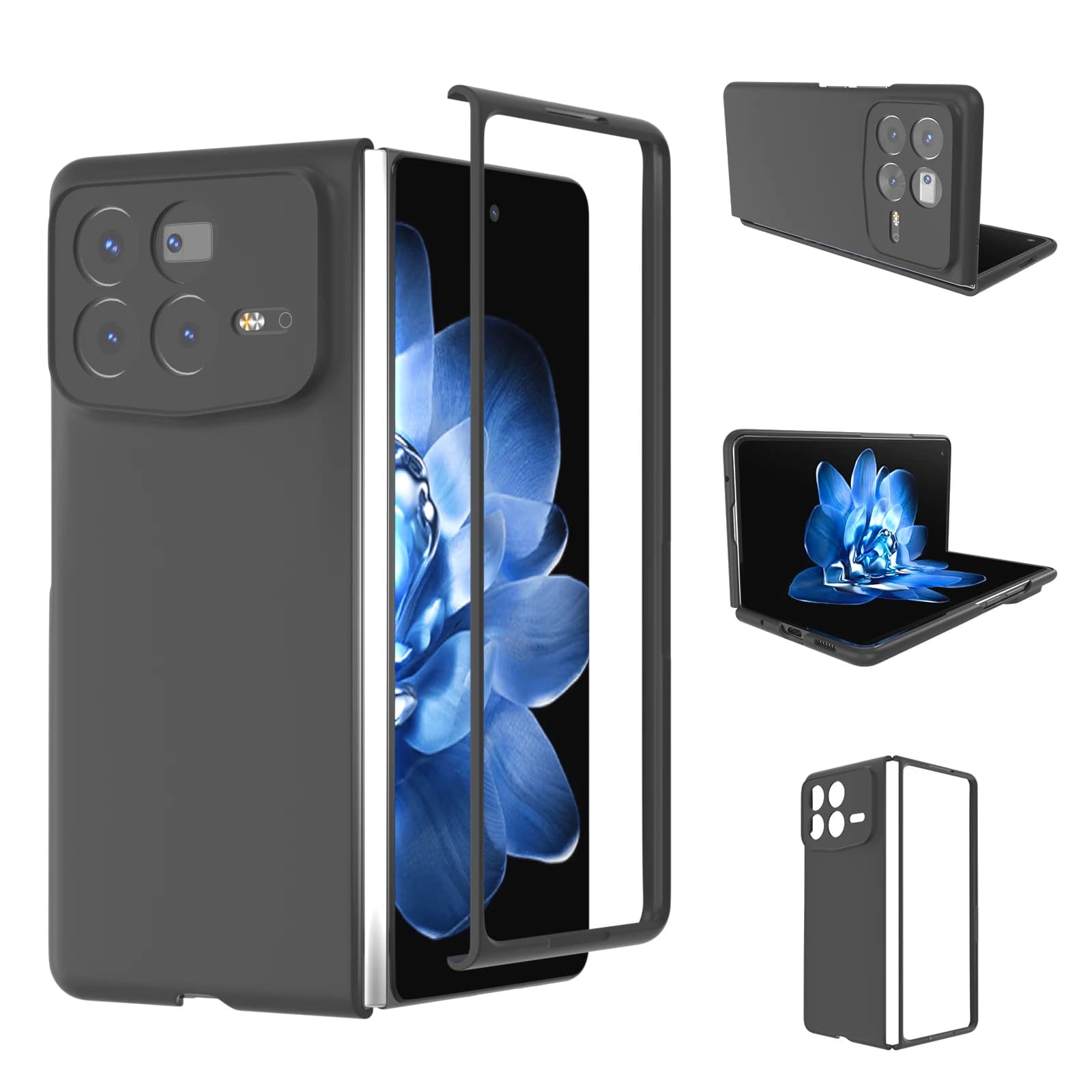 Ultra-Thin Skin Feel Hard PC Phone Case for Xiaomi MIX Fold 4 Anti Fouling Comfortable Gip Super Slim Folding Protective Cover