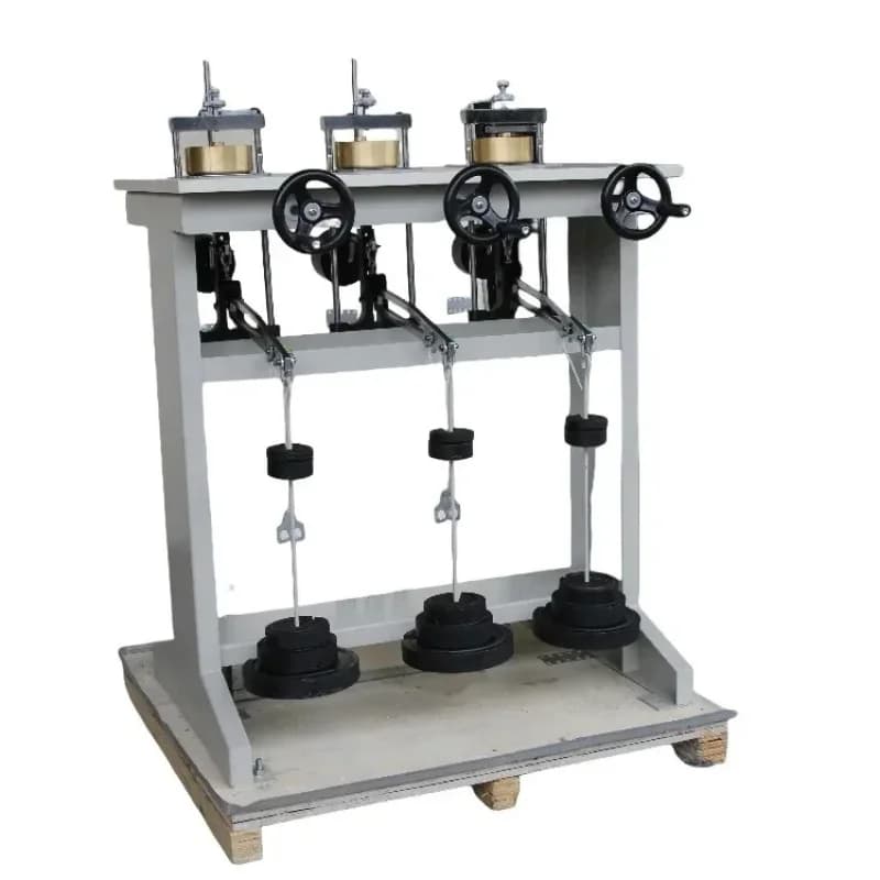 high quality Loratory Triplex Medium Prsure Soil Consolidation Apparatus Tt hine