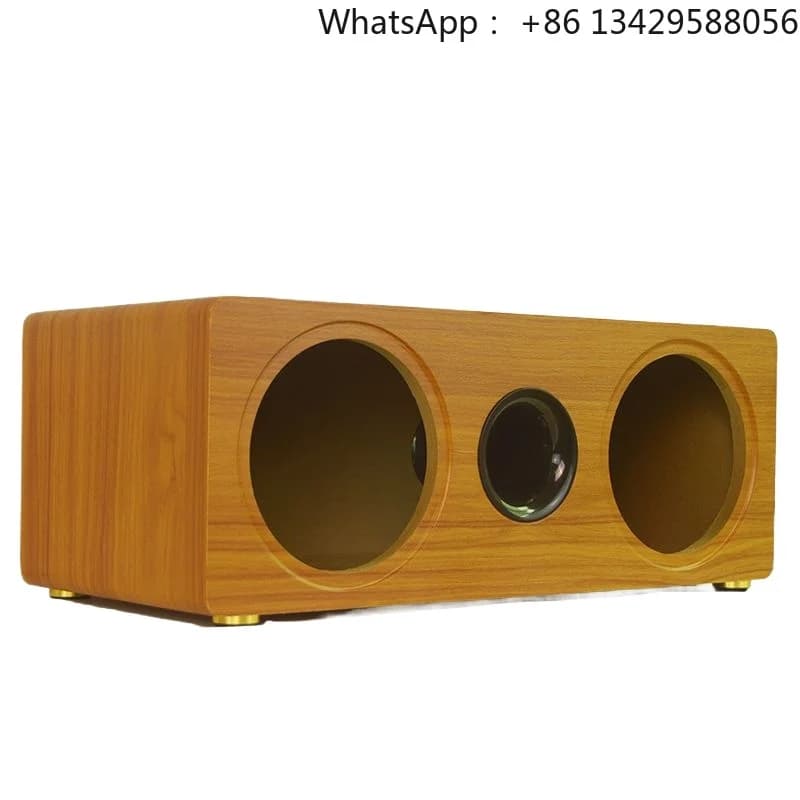 Speaker Empty Cabinet, Integrated Box, Dual Speakers, 3-Inch, 4-Inch, 5-Inch, 6.5-Inch, 8-Inch DIY Speaker, Full-Range Wooden