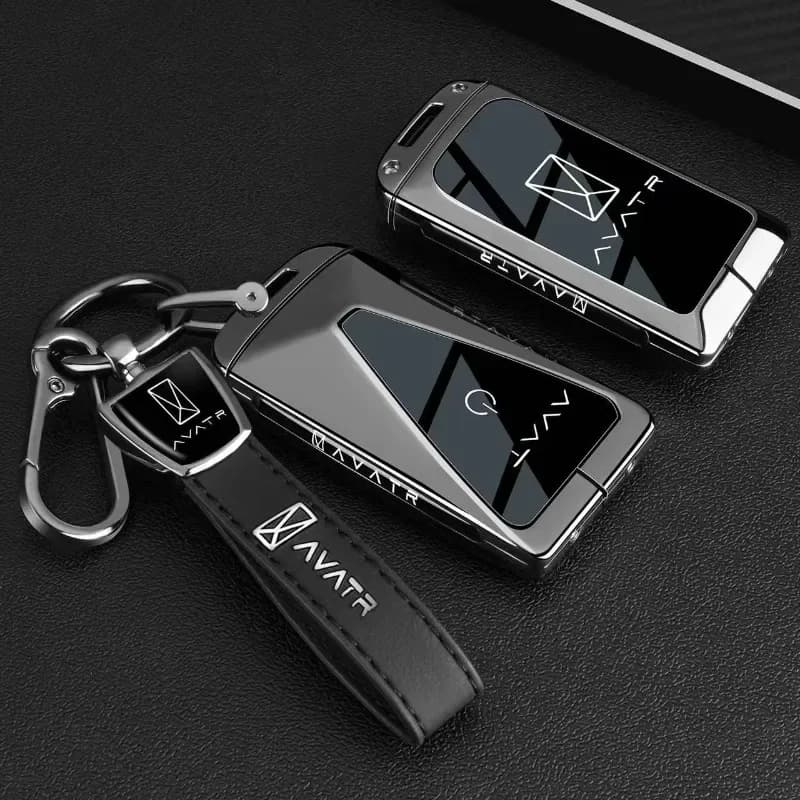 Premium Zinc Alloy Key Cover Case for Avatr 12/07/06/11 (2026) - Protective Key Fob Shell Keybag Keychain