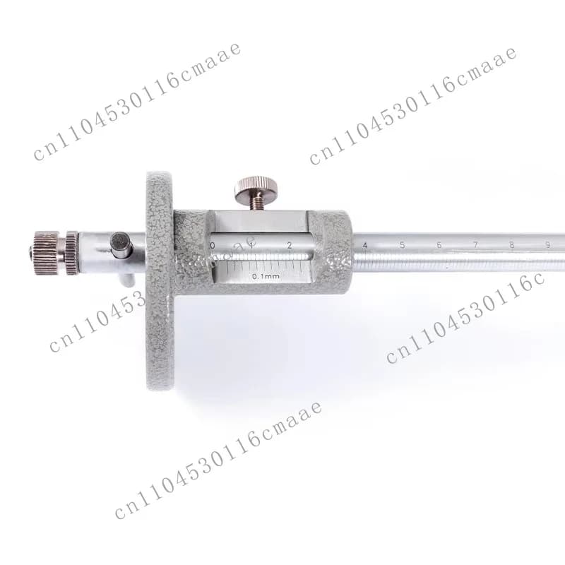 Suitable for 0-300mm stainless steel round bar marking ruler, accuracy 0.1mm, woodworking tools, suitable for woodworking