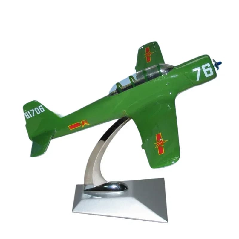Simulation aircraft model teaching 6 1/55 trainer model with window