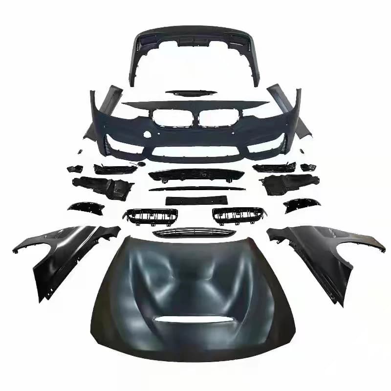 High Quality M3 Style Full Body Kit Upgrade Accessories Fit For 3 Series F30 F35 320LI 330 Perfect Replacement Car Exterior Face