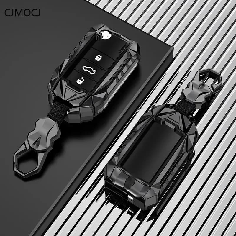 Zinc Alloy Key Cover Shell Fob Case Skin Holder For MG 5/6/ZS/MG7/HS/One/MG4 EV/RX5 Pro/MG3 keychain accessories