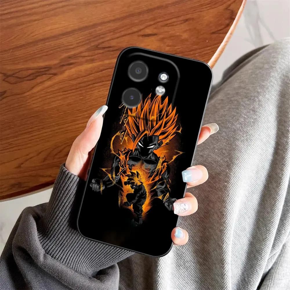 Super Saiyan Goku D-Dragon Ball Phone Case For Infinix TECNO POP SPARK SMART 6 7 8 9 10 CAMON 50 40 30 30S 20 20C Shell Cover