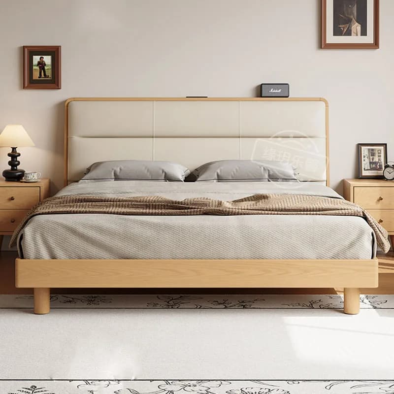 Floor Princess Bed Girls Sleeping Wooden Mobile Children Modern Luxury Bedroom Bed Double Letto Matrimoniale Home Furniture