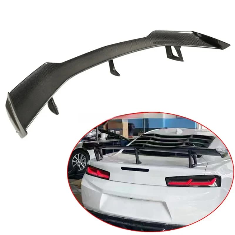 Best SellingZL1 Style Carbon Fiber Rear Trunk Spoiler Guide Wing Lip Tail Wing    2015-2022  Body KitHigh Quality