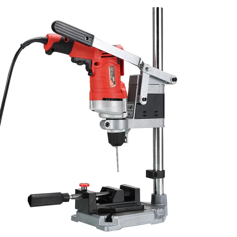 【Hot】Electric Drill Bracket 400mm Drilling Holder Grinder Rack Stand Clamp Bench Press Stand Clamp Grinder for Woodworking