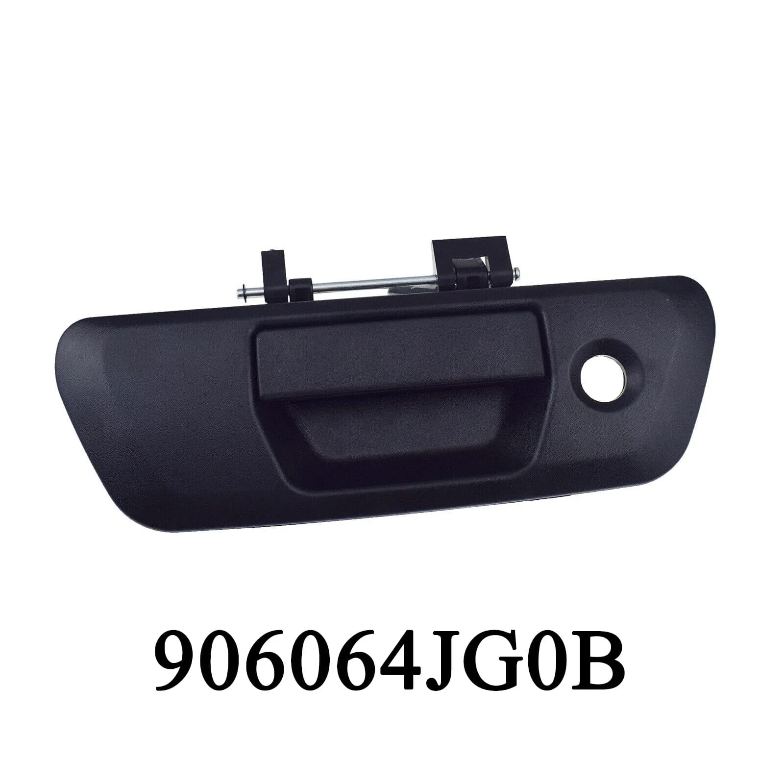 Trunk Tailgate Handle with Key Hole For Nissan Navara NP300 Frontier D23 2015 2016 2017 2018 2019 90606-4JG0B 906064JG0B Black