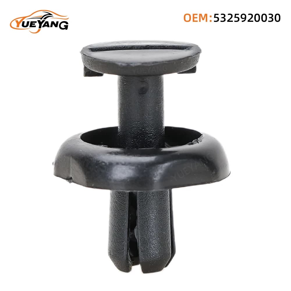YUEYANG 7mm Plastic Trim Clips for Toyota  Plastic Trim Clips, Rivet Retainer Radiator Shields & Engine Covers 53259-20030