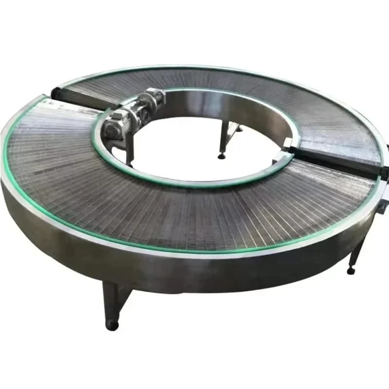 High-quality flat type steel belt conveyor sale.
