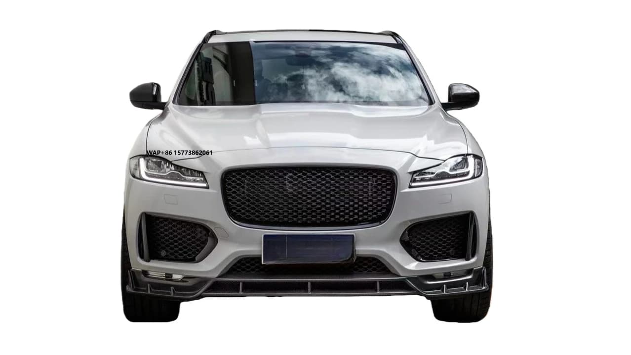 for 16-20  F-PACE Modified Carbon Fiber Front Lip
