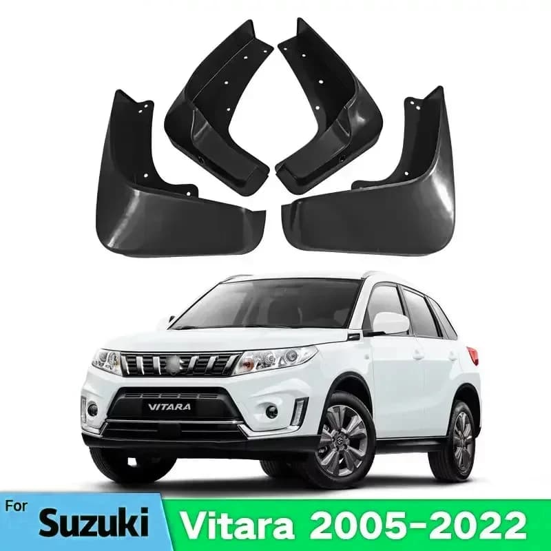 Car Fender  Mud Flaps For Suzuki Vitara Grand Escudo LY 2005-2022 Splash Guards MudFlaps Front Rear Mudguards  Auto Accessories