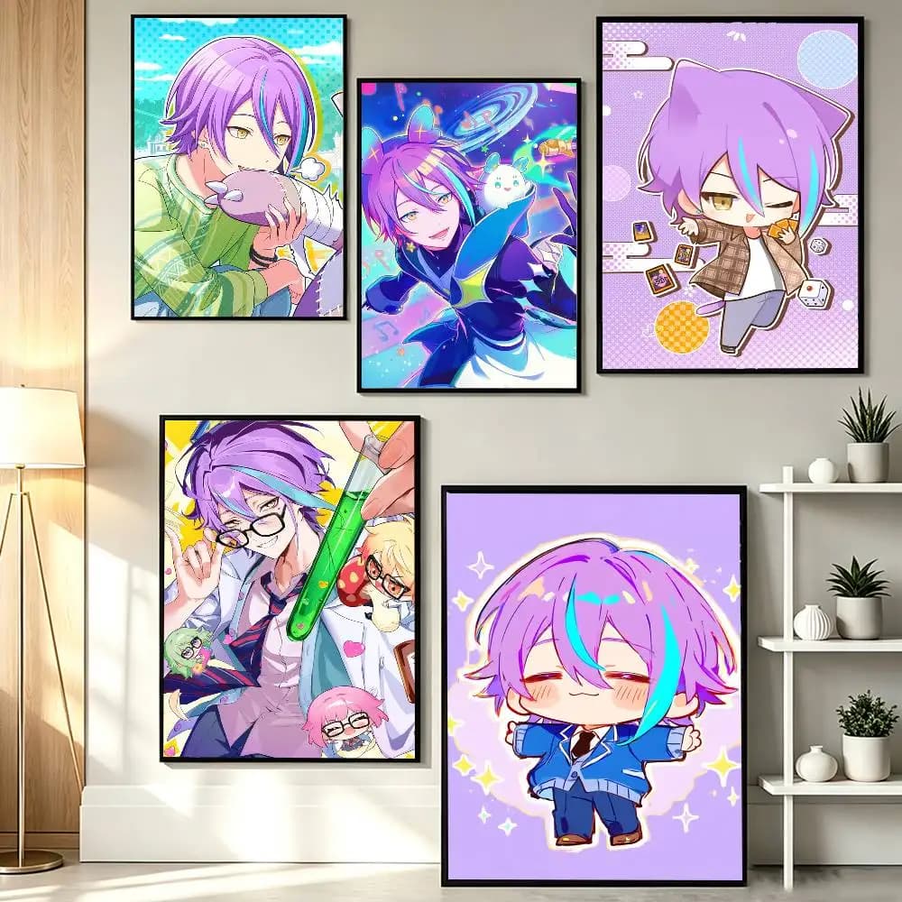 K-Kamishiro Rui PJSK Poster HD Self Adhesive Waterproof Wall Art Ideal for Home Office Dorm Gift