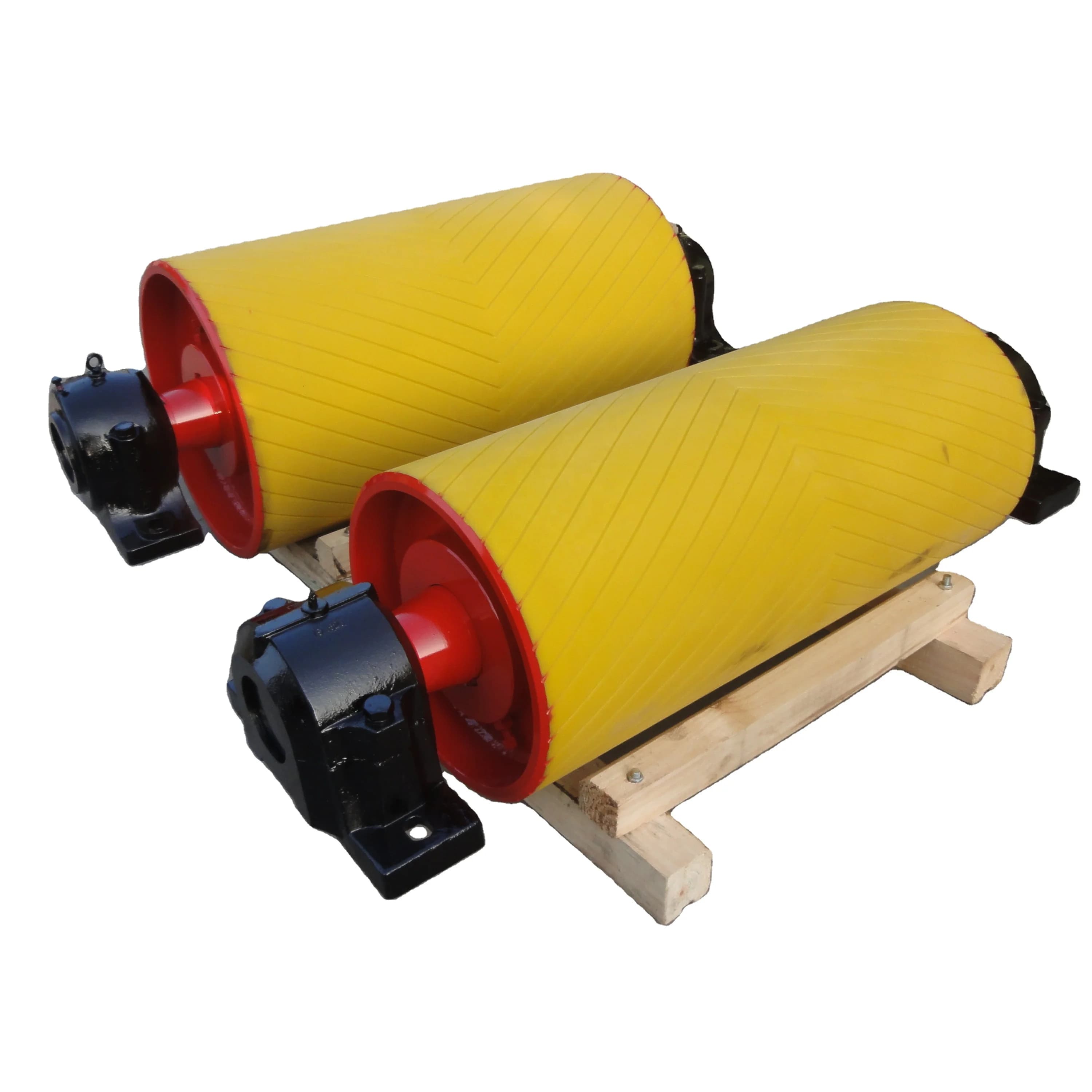 Mining Coal Bulk Material Handling Belt Conveyor Head Pulleys Industrial Equipment Parts