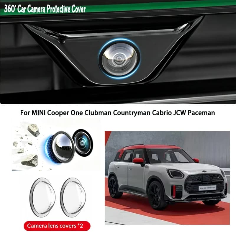 Car camera protective cover lens cover For MINI Cooper One Clubman Countryman Cabrio JCW Paceman