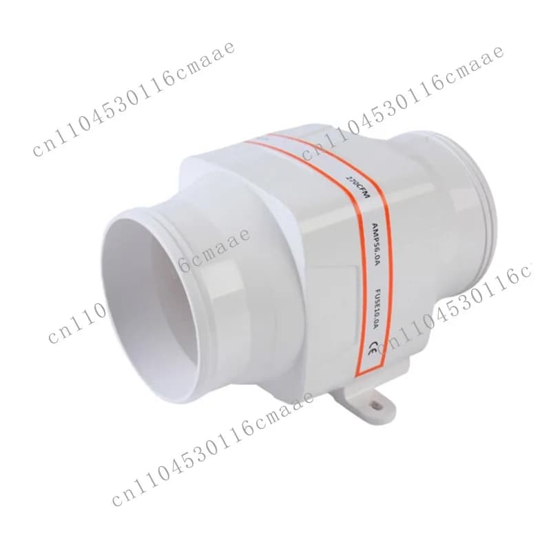 4 Inch 12v Micro Straight Fan Yacht RV Bathroom Exhaust Fan Axial Flow Marine Ventilator Exhaust Equipment