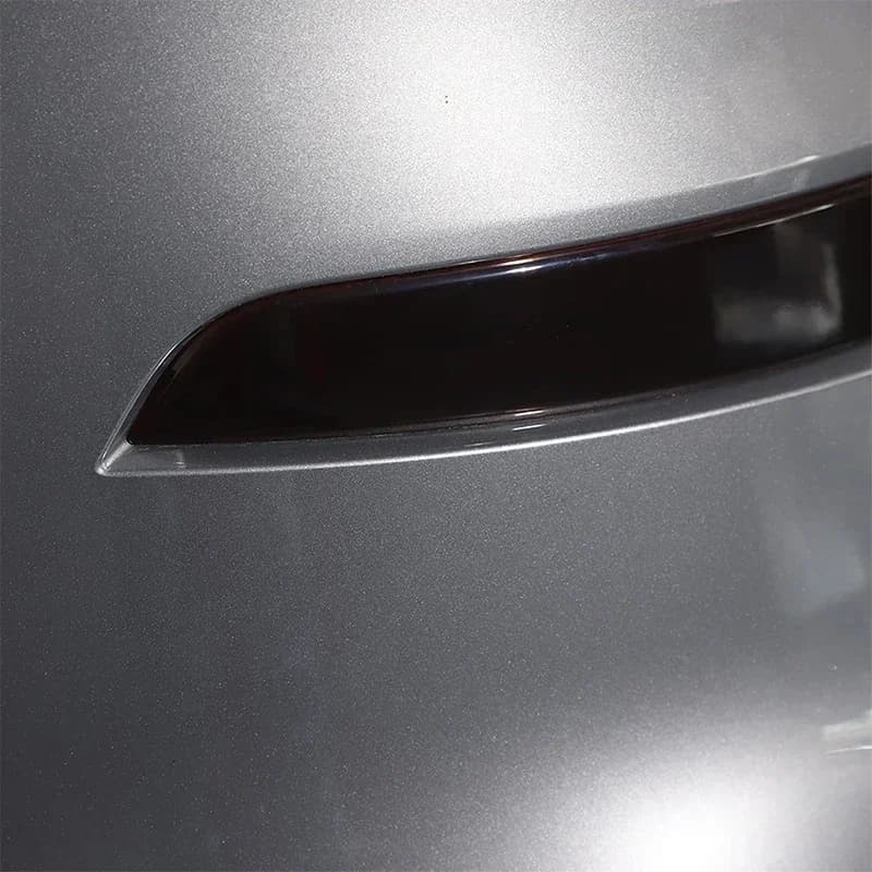 For BMW X5 G05 2019-2022 ABS blackened Car Rear Tail Fog Light Lamp Cover Trim sticker car Accessories