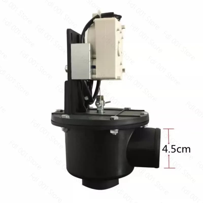 Industrial washing machine accessories drain valve assembly, a complete set of electromagnet automatic drain valve