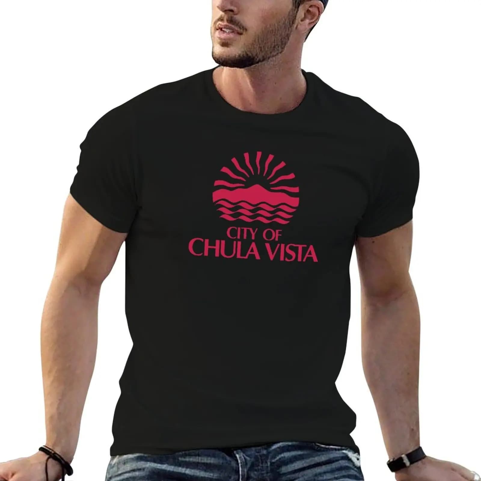 Seal of Chula Vista T-Shirt summer shirt summer tops mens tall t shirts