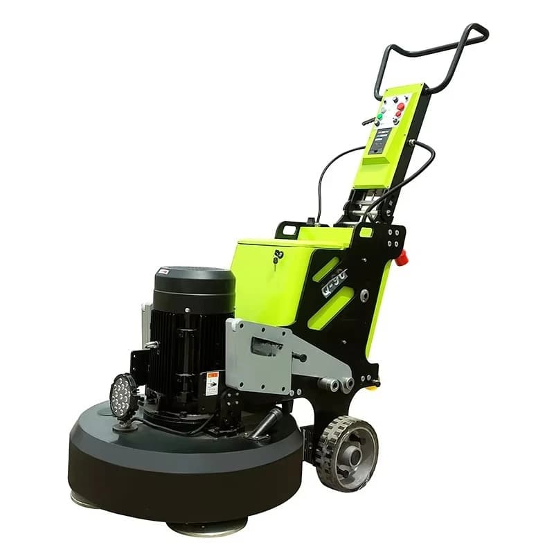 High-Tech Frequency Conversion Engine Motor Dust-Free Wet Dry Floor Grinder for Concrete Epoxy Paint Cement Curing Renovation