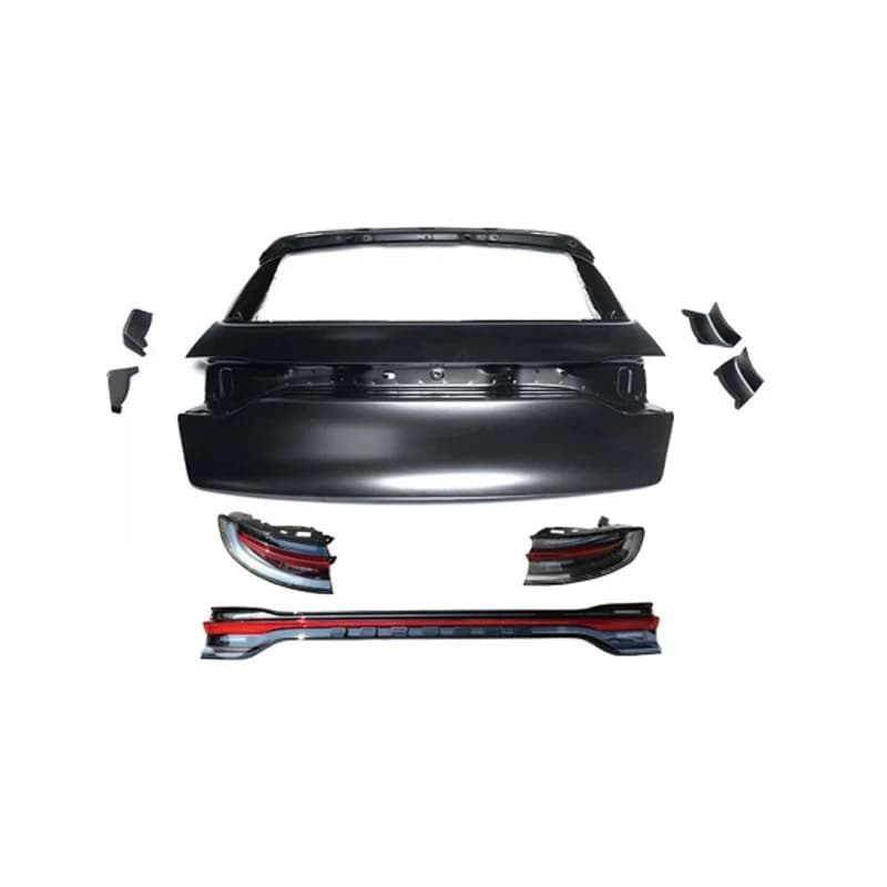 High Quality TEGRRY Brand Plastic Facelift Upgrade 95B.2 Tailgate Assembly Red-Base Taillight Assembly Kit  Macan 95B.1