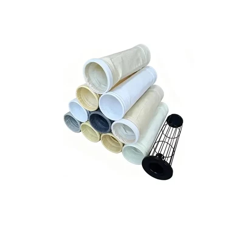 Custom Dust Filter Bags | High-Temp PTFE Membrane Polyester Anti-Static Dust Collector Bags | Fiberglass Composite Filter