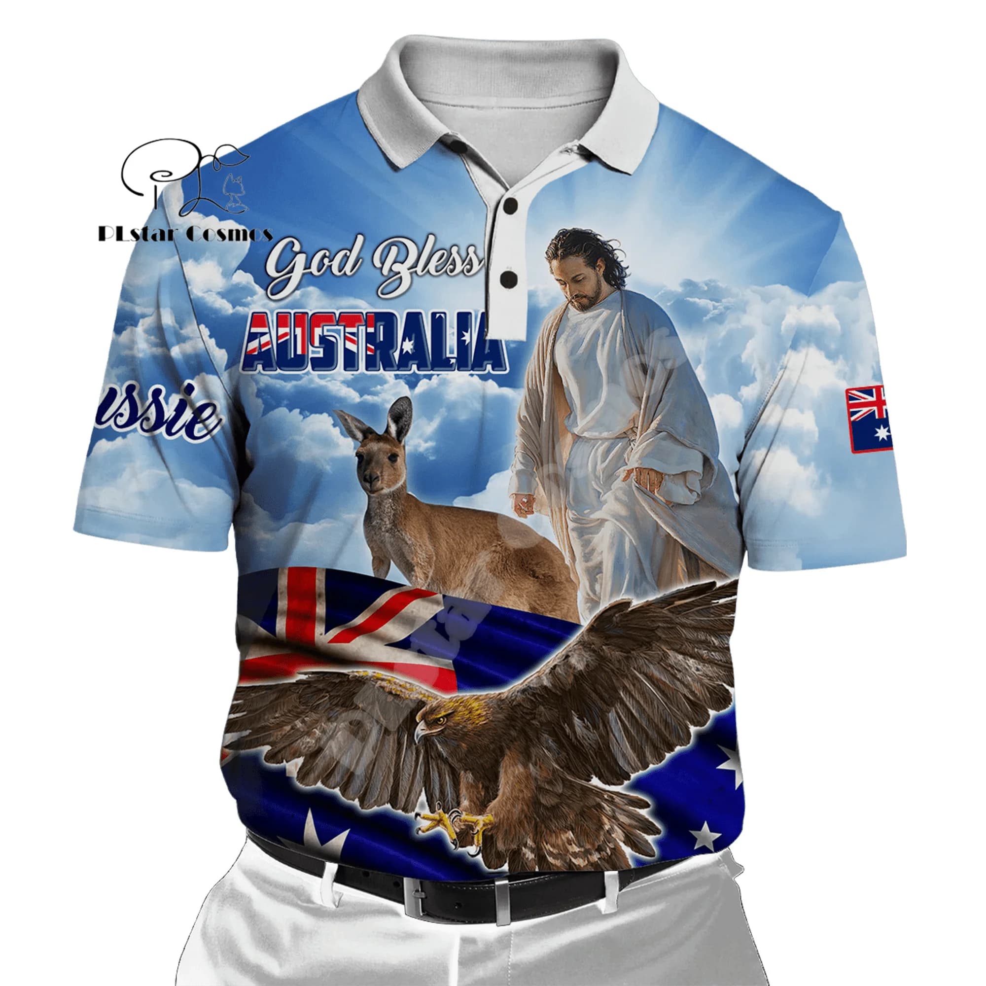 Custom Name Country Flag Australia Aborigine Culture Tribal Tattoo Retro 3DPrint Summer Casual Harajuku Short Sleeves T-Shirts Q