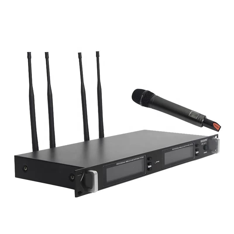 Professional Dual Channel Wireless Microphone